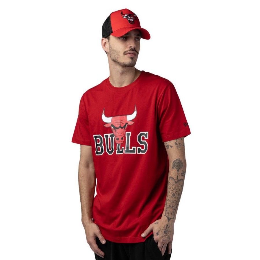 Clothes New Era | Chicago Bulls Nba Tip Off 2023 Short Sleeve T-Shirt