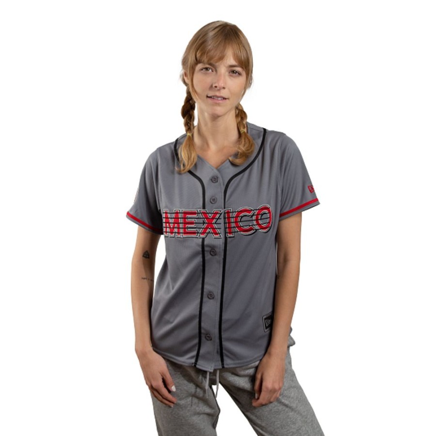 Clothes New Era | Away Jersey Diablos Rojos Del Mexico Lmb For Women