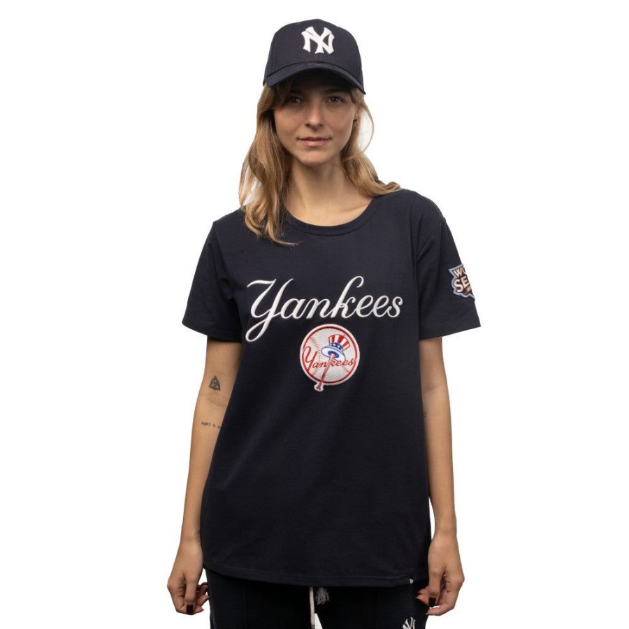 Clothes New Era | New York Yankees Mlb Logo Select Short Sleeve T-Shirt For Women