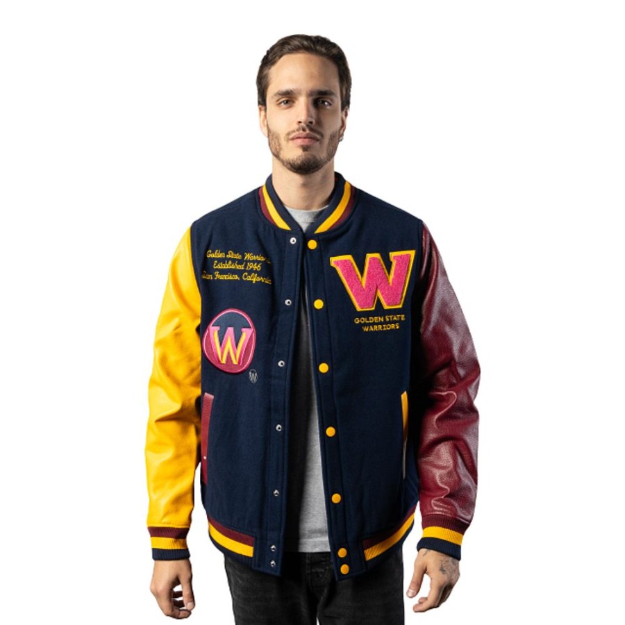 Clothes New Era | Golden State Warriors Nba Color Pack Jacket