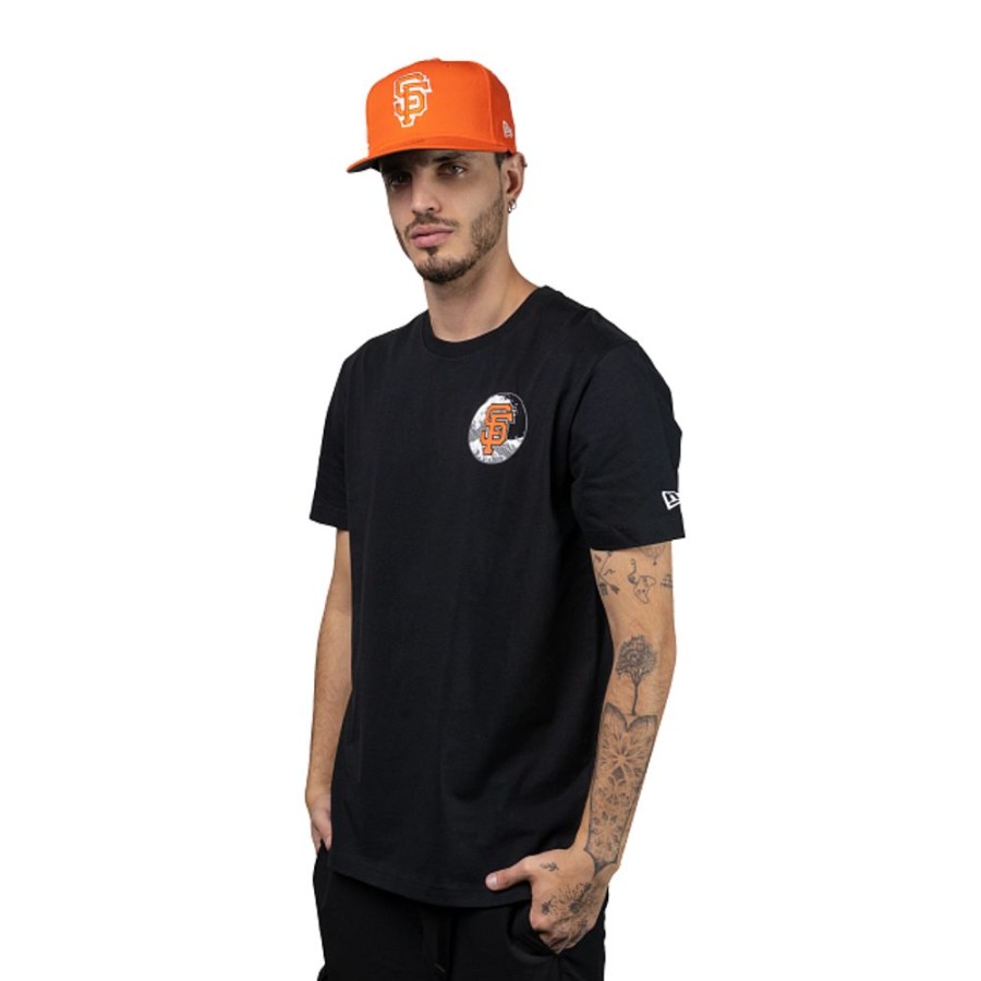 Clothes New Era | San Francisco Giants Mlb Tonal Wave Short Sleeve T-Shirt