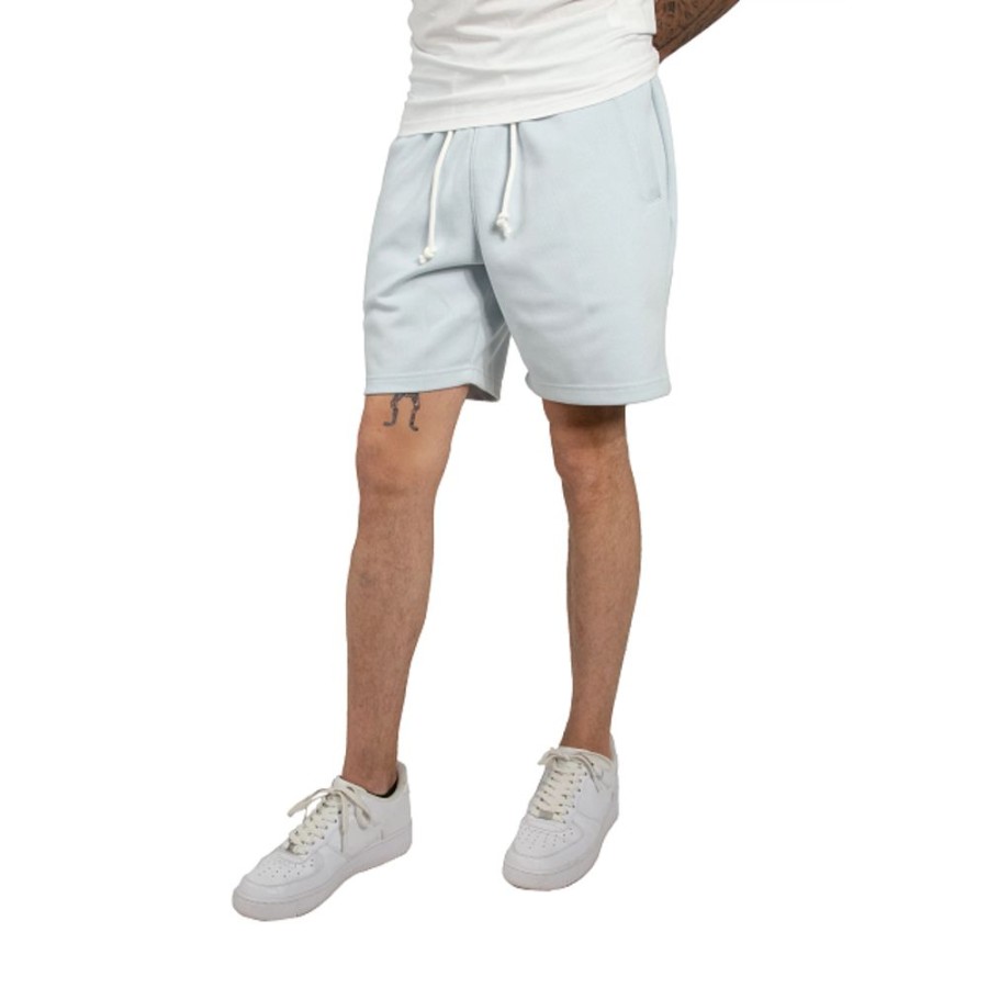 Clothes New Era | New Era Foundation Essentials Blue Shorts