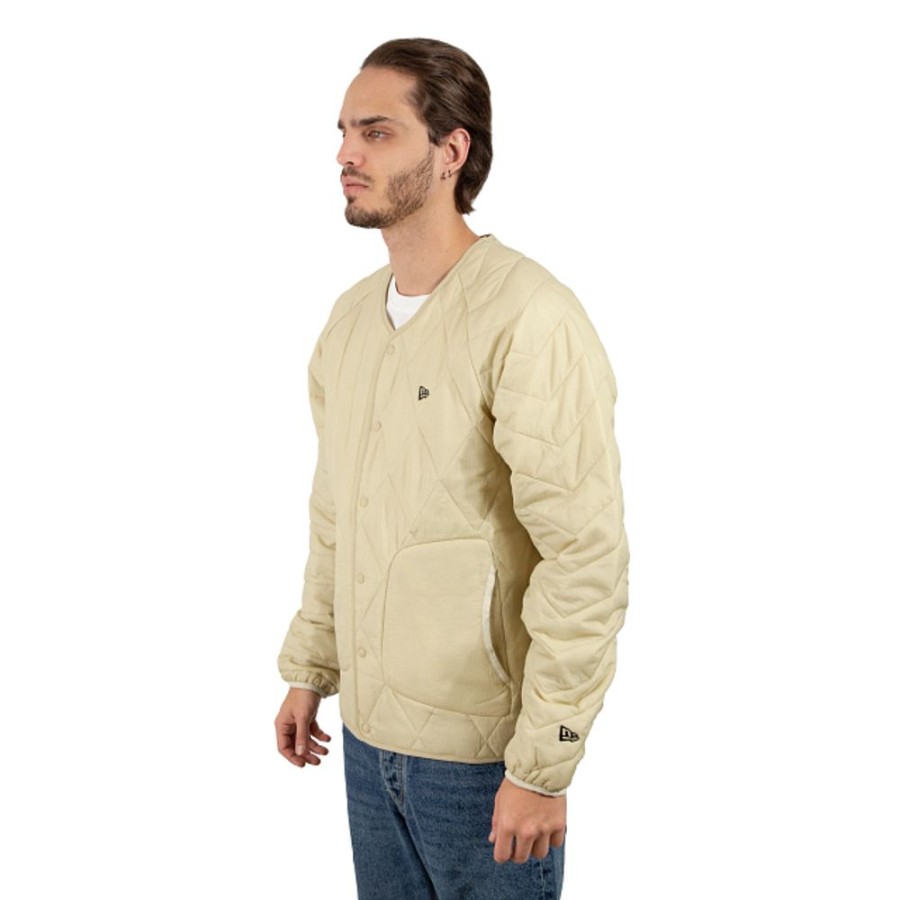 Clothes New Era | New Era Outdoor Qui Packable Beige Jacket