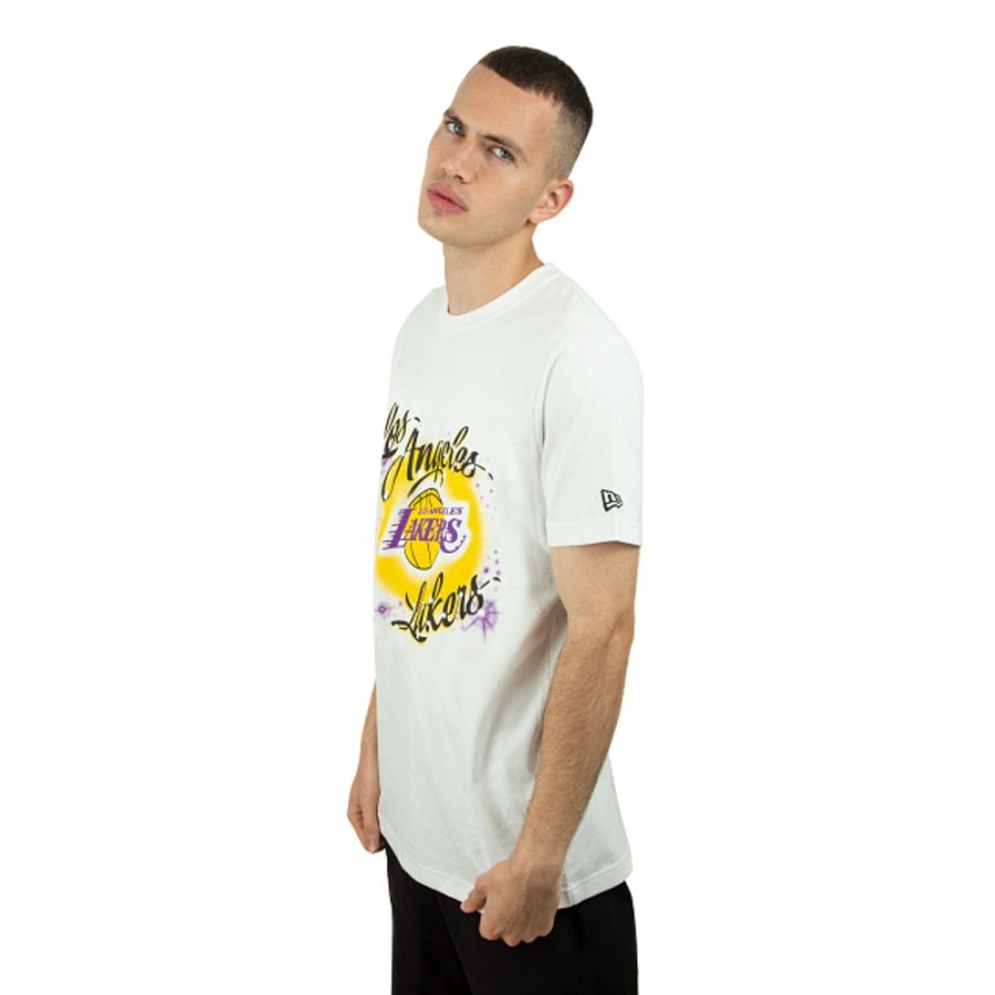 Clothes New Era | Los Angeles Lakers Nba X Awake Short Sleeve T-Shirt