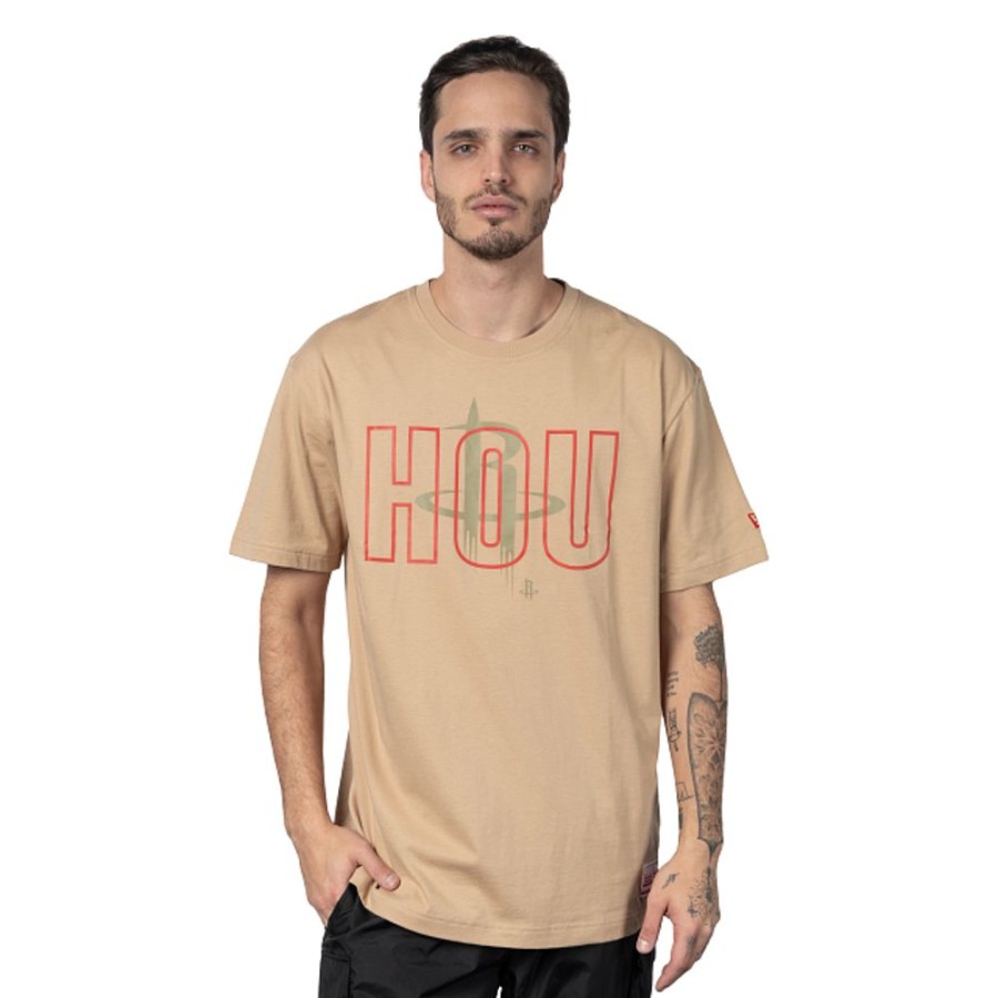 Clothes New Era | Houston Rockets Nba Authentics City Edition Short Sleeve T-Shirt