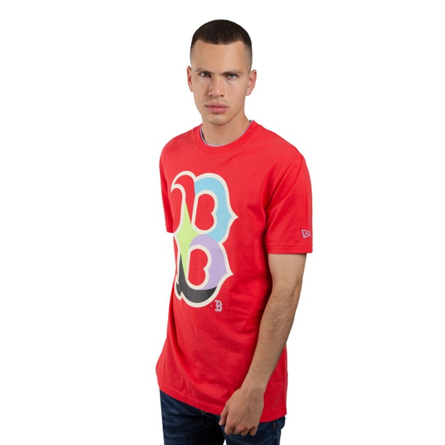 Clothes New Era | Boston Red Sox Mlb Colorpack Red Short Sleeve T-Shirt