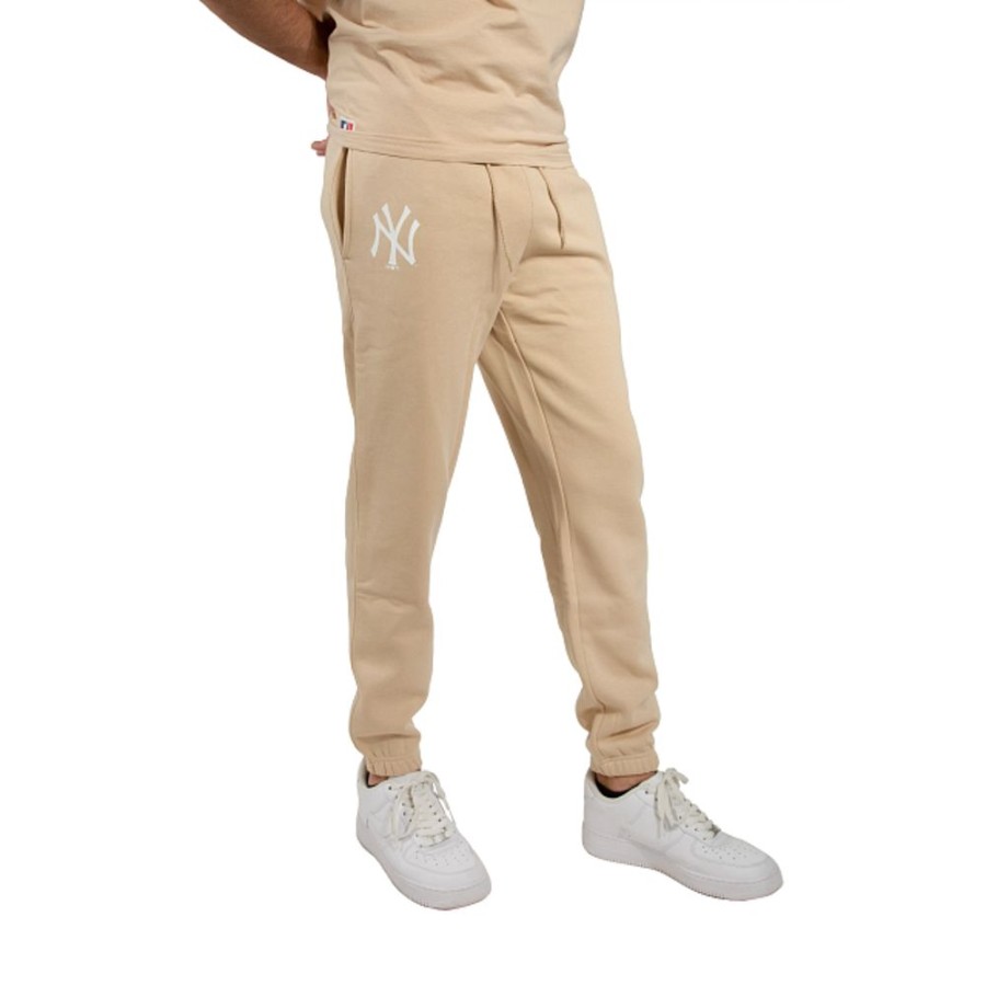 Clothes New Era | Pants New York Yankees League Essential Beige