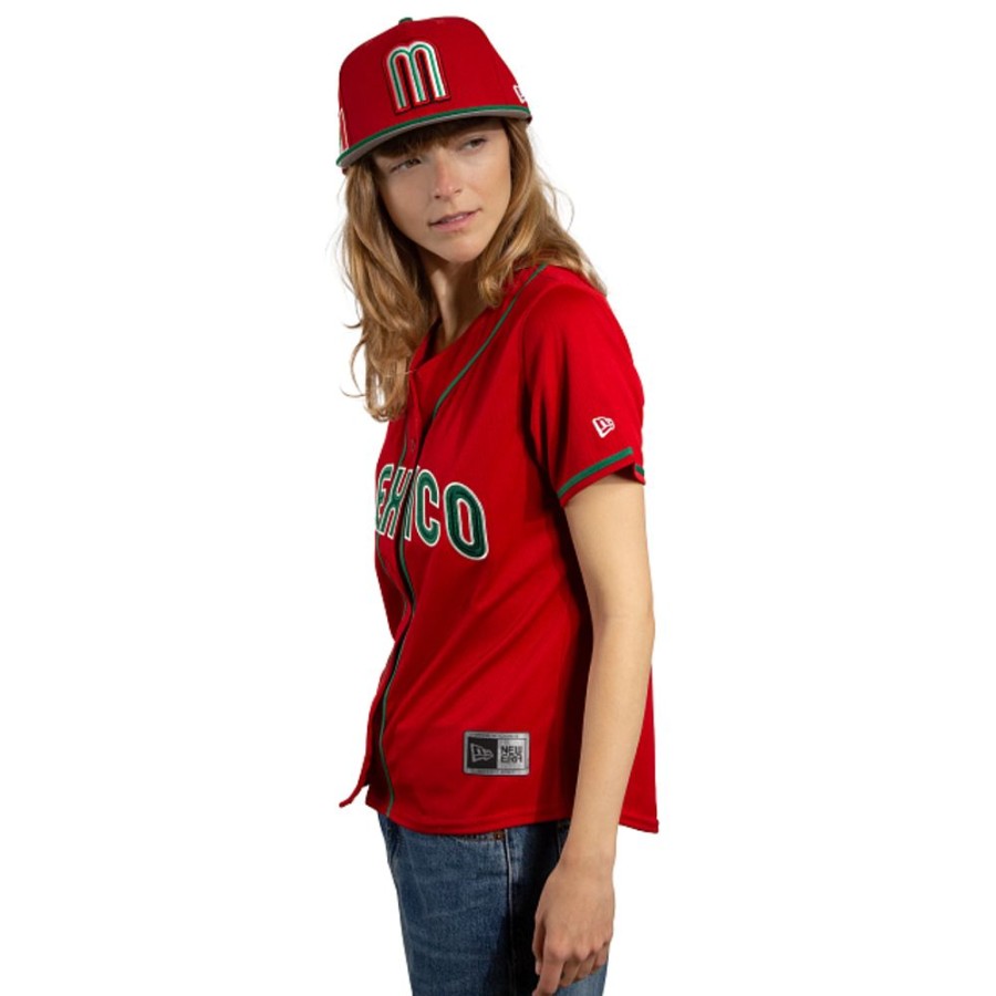 Clothes New Era | Jersey Mexico Away Mlb World Baseball Classic 2023 For Women