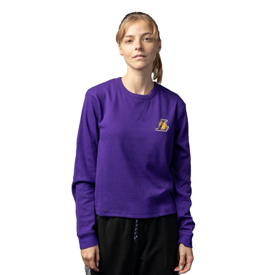 Clothes New Era | Los Angeles Lakers Nba Athleisure Sweatshirt For Women