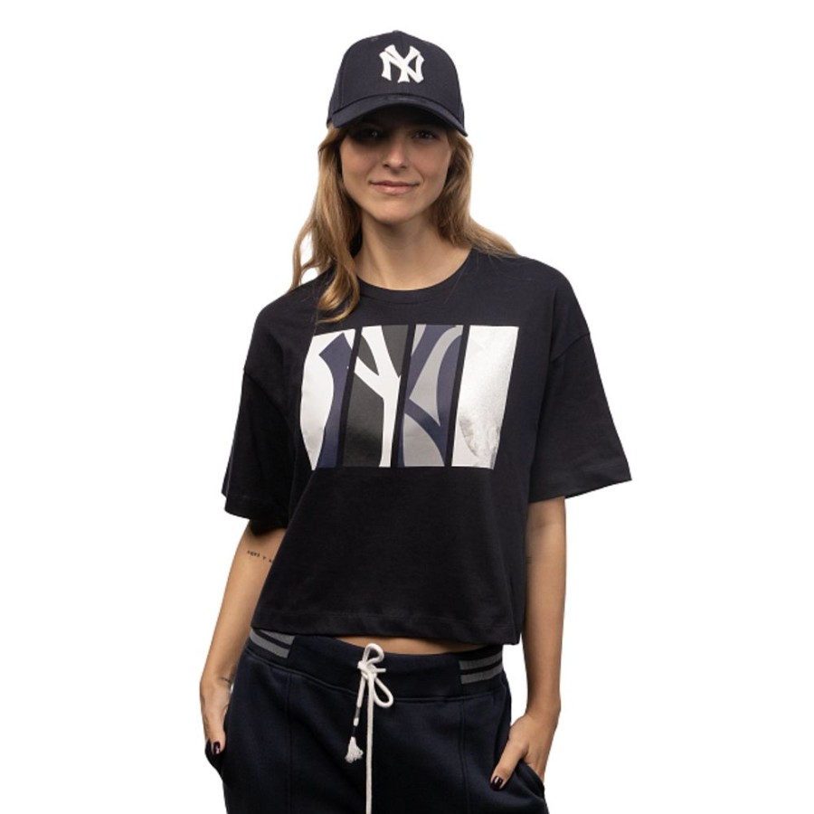 Clothes New Era | New York Yankees Mlb Athleisure Women'S Short Sleeve T-Shirt