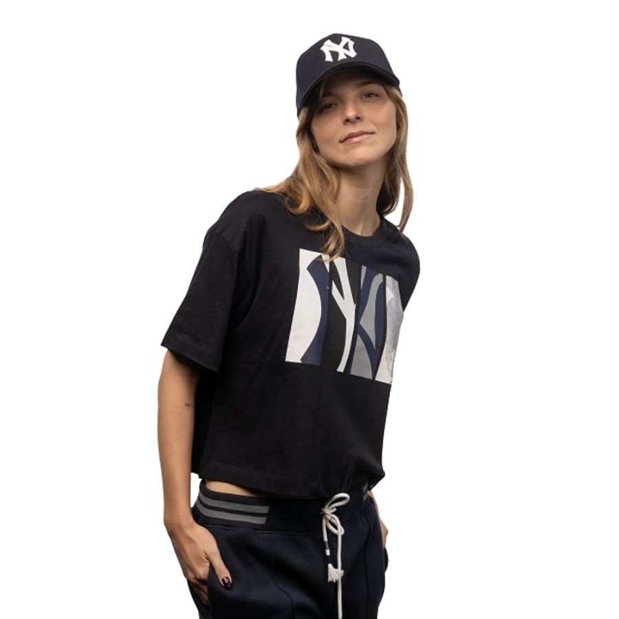 Clothes New Era | New York Yankees Mlb Athleisure Women'S Short Sleeve T-Shirt