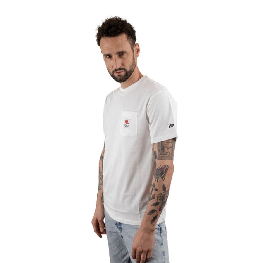 Clothes New Era | New Era Pocket White Short Sleeve T-Shirt