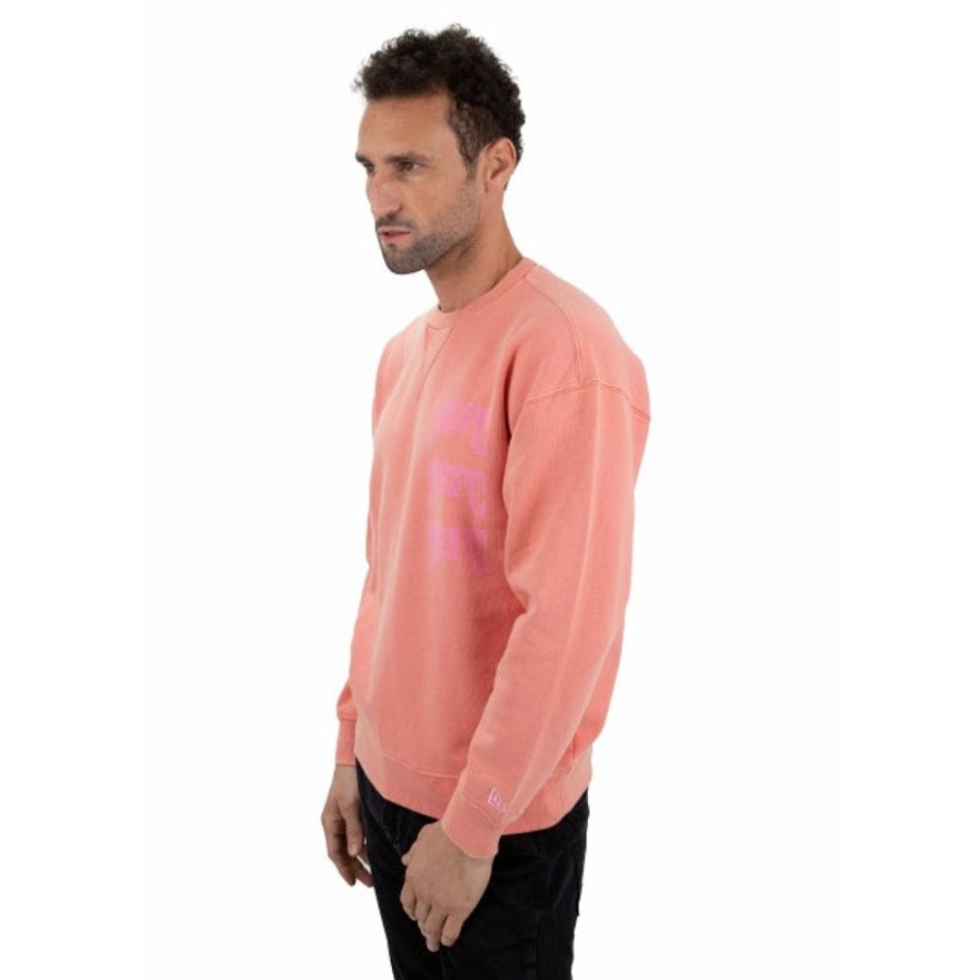 Clothes New Era | New Era Nefc 1920 Washed Pink Sweatshirt