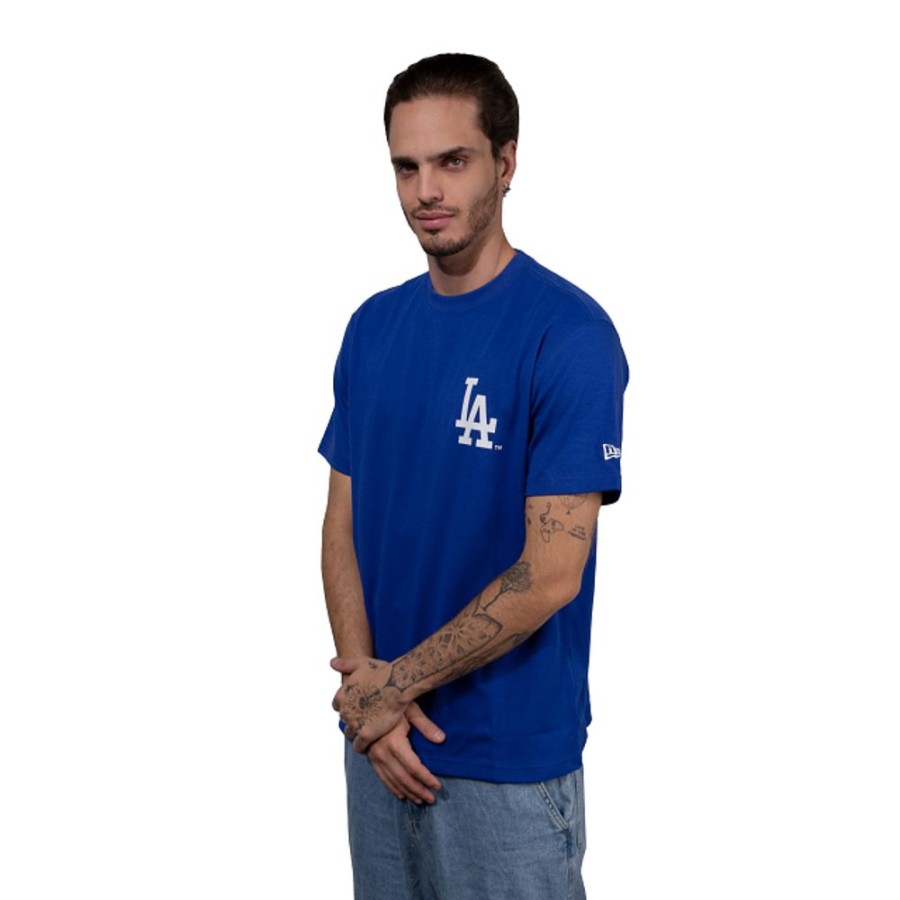 Clothes New Era | Los Angeles Dodgers Mlb Logo Set Up Short Sleeve T-Shirt