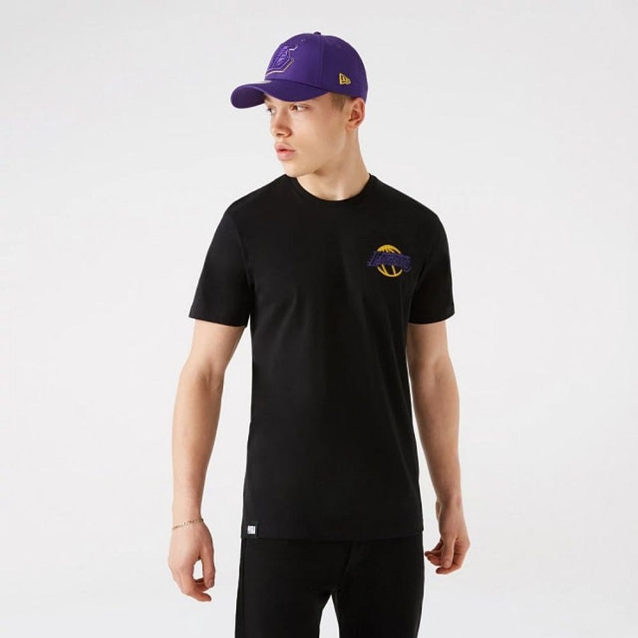 Clothes New Era | Los Angeles Lakers Nba Neon Short Sleeve T-Shirt