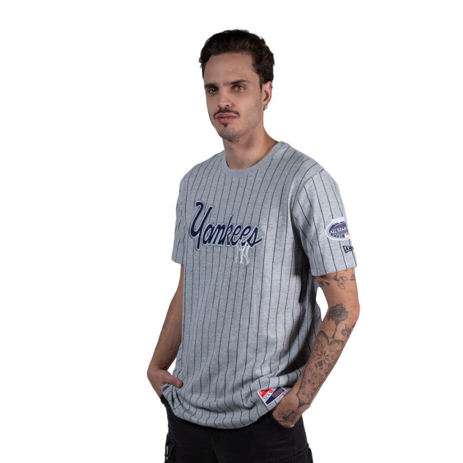 Clothes New Era | New York Yankees Mlb Throwback Short Sleeve T-Shirt