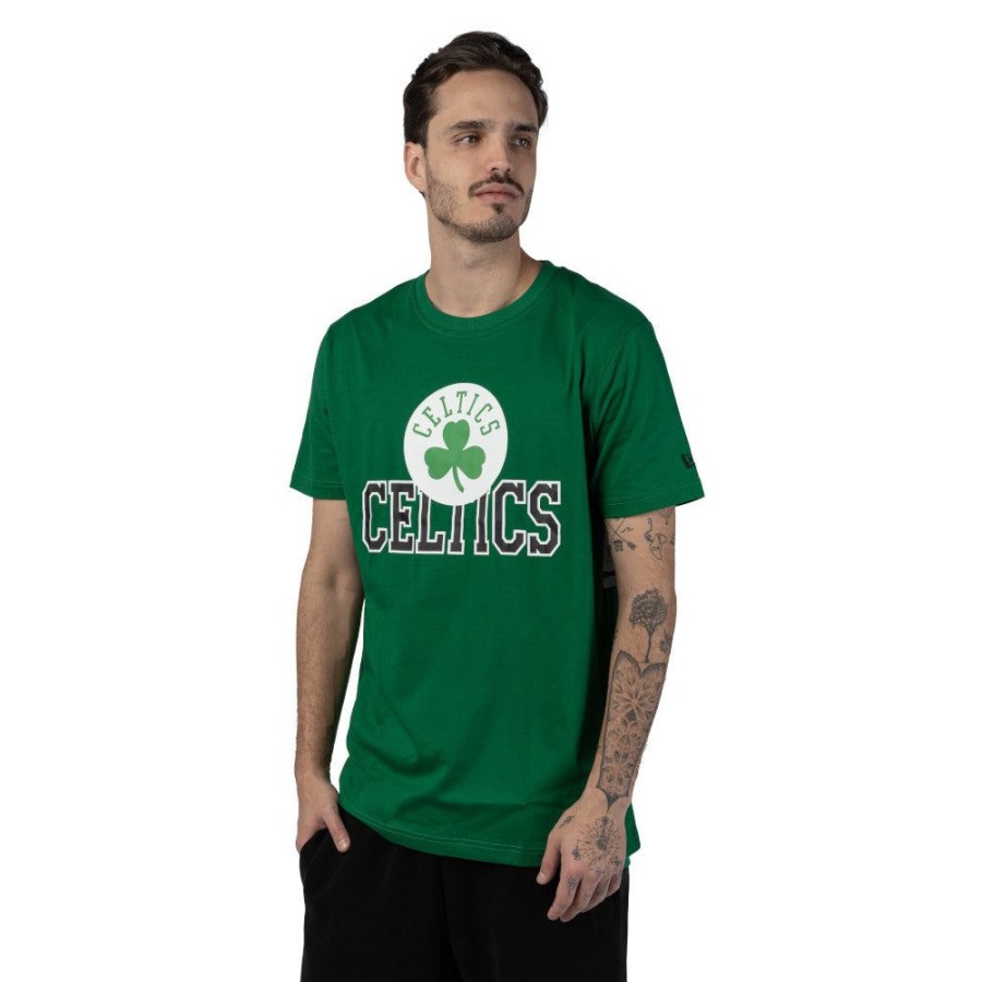 Clothes New Era | Boston Celtics Nba Tip Off 2023 Short Sleeve T-Shirt