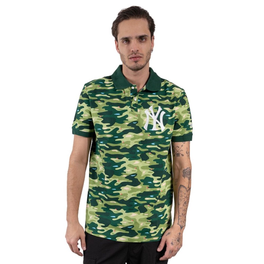 Clothes New Era | New York Yankees Mlb Fairway Camouflage Short Sleeve T-Shirt