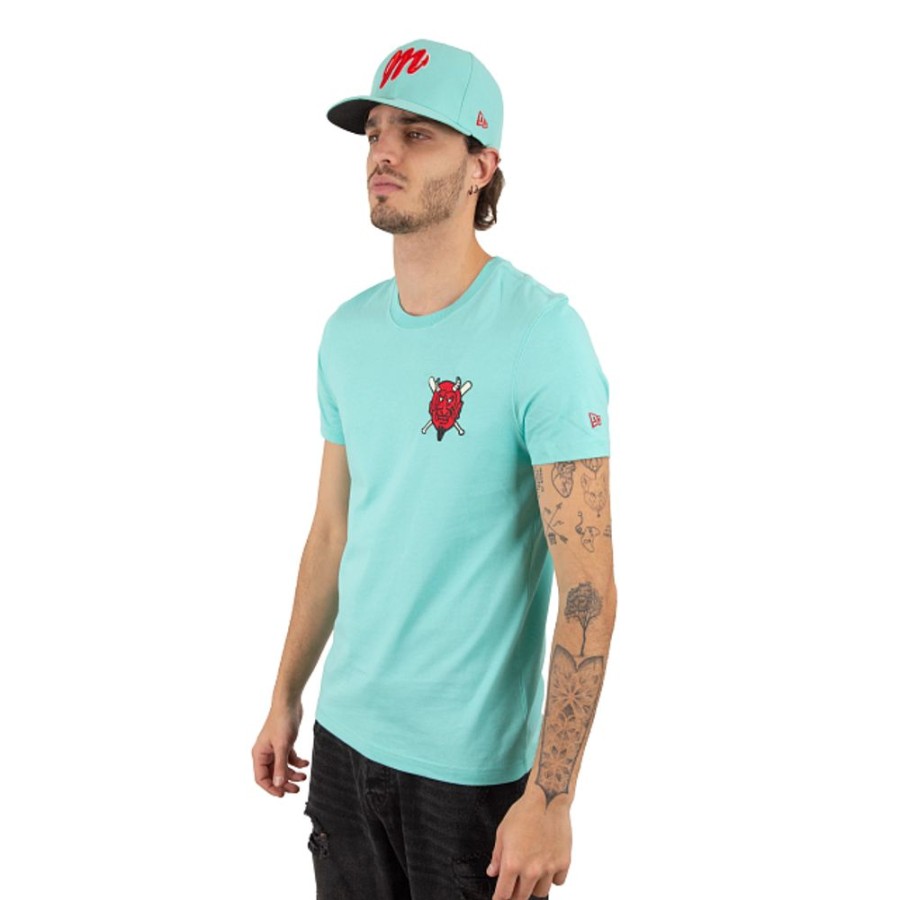 Clothes New Era | Diablos Rojos Del Mexico Short Sleeve T-Shirt Lmb Diablos Mint