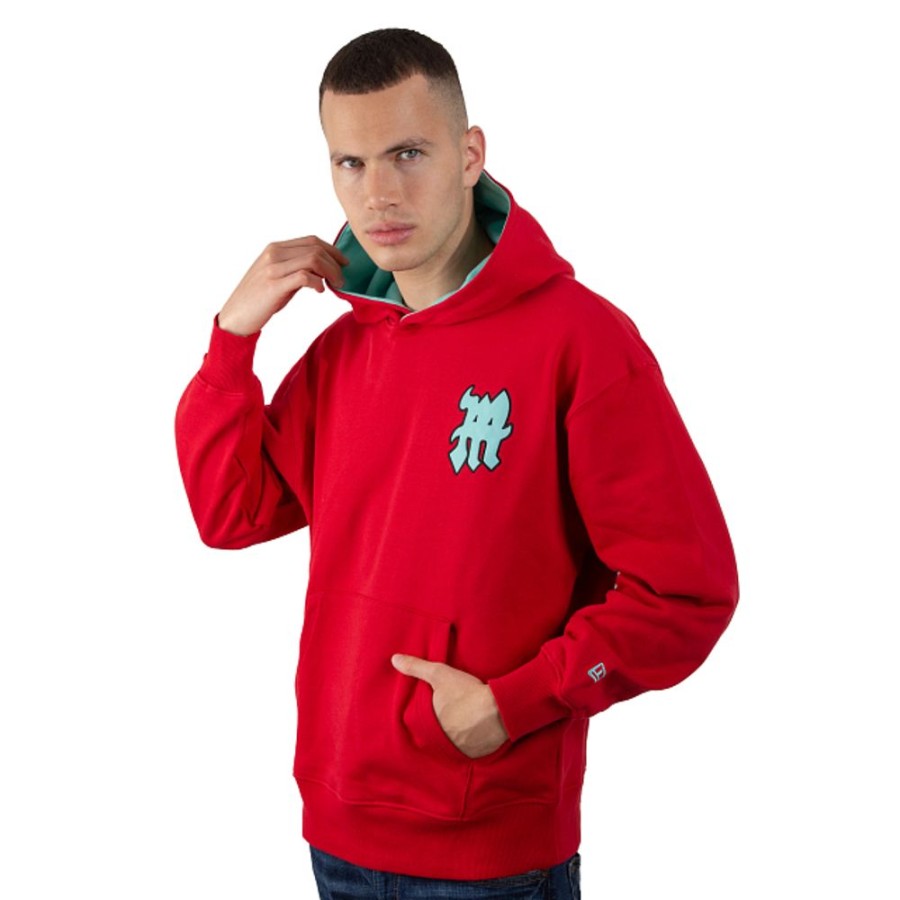 Clothes New Era | Diablos Rojos Del Mexico Sweatshirt Lmb Diablos Mint Red