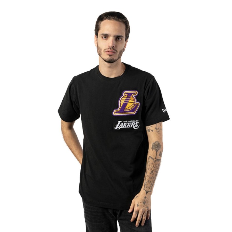 Clothes New Era | Los Angeles Lakers Nba Logo Select Short Sleeve T-Shirt