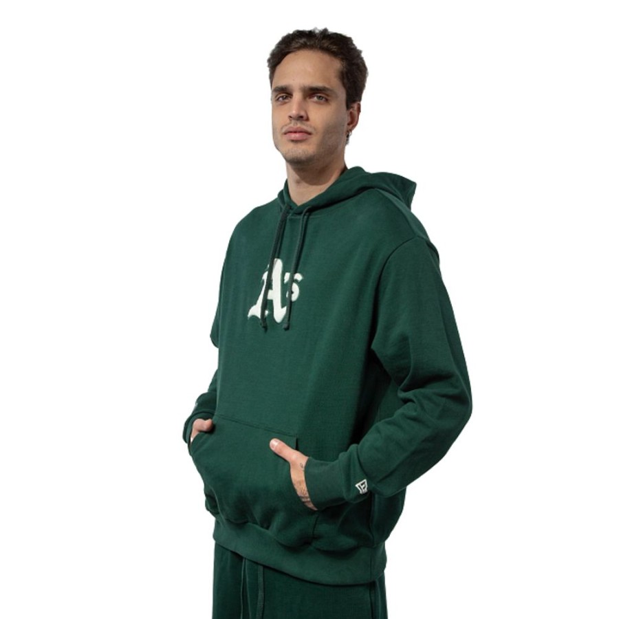 Clothes New Era | Oakland Athletics Mlb Side Patch Collection Sweatshirt