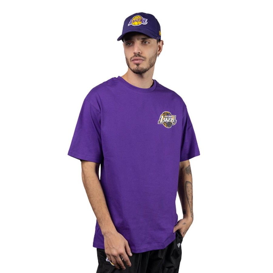 Clothes New Era | Los Angeles Lakers Logo Infill Collection Short Sleeve T-Shirt