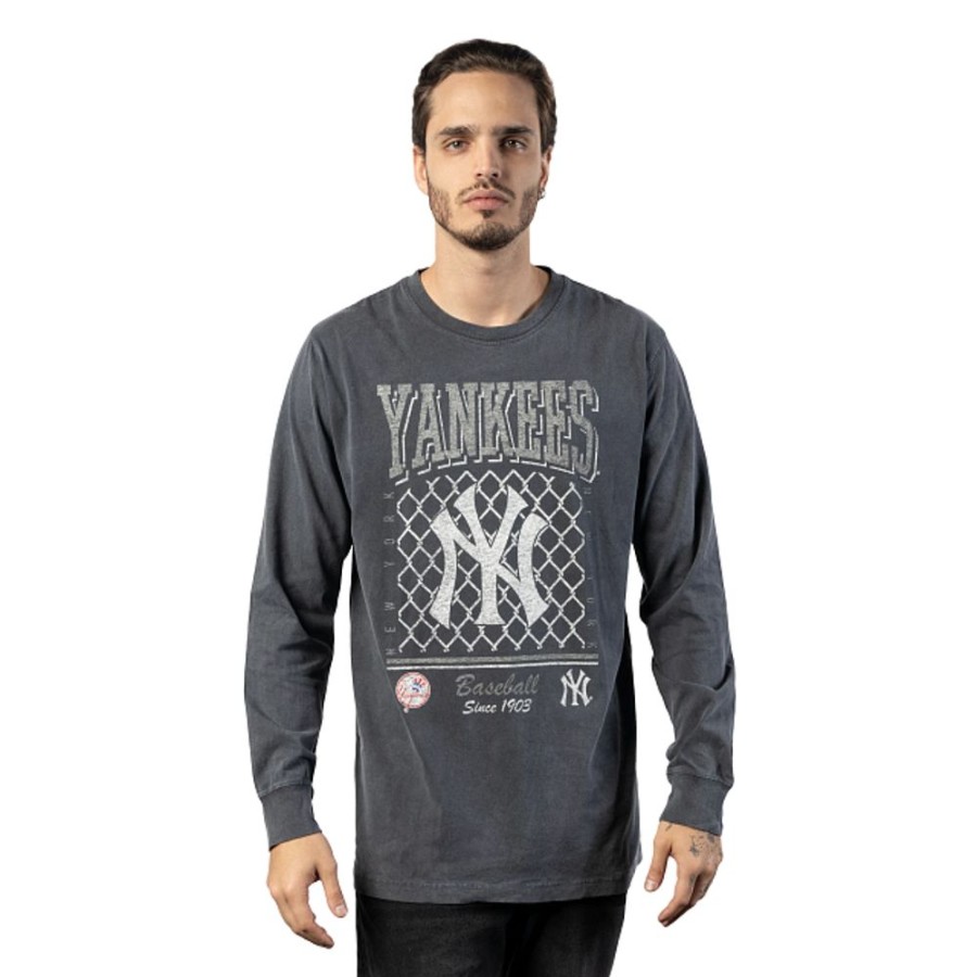 Clothes New Era | New York Yankees Mlb Old School Sport Long Sleeve T-Shirt