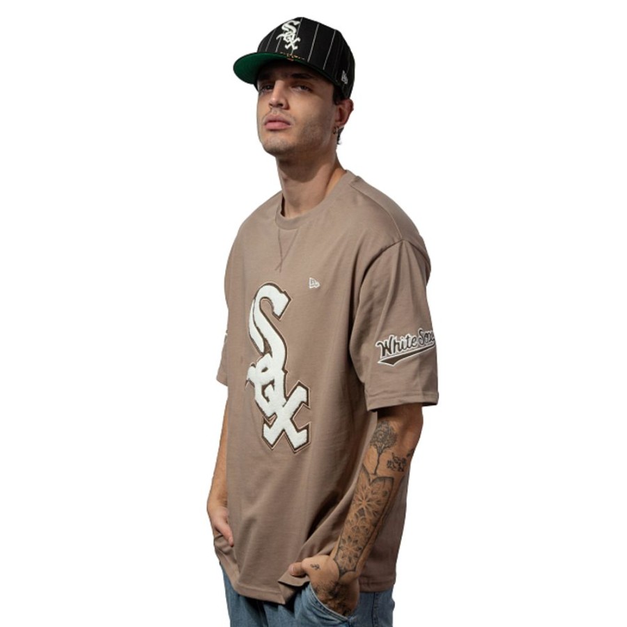 Clothes New Era | Chicago White Sox Mlb Side Patch Collection Short Sleeve T-Shirt