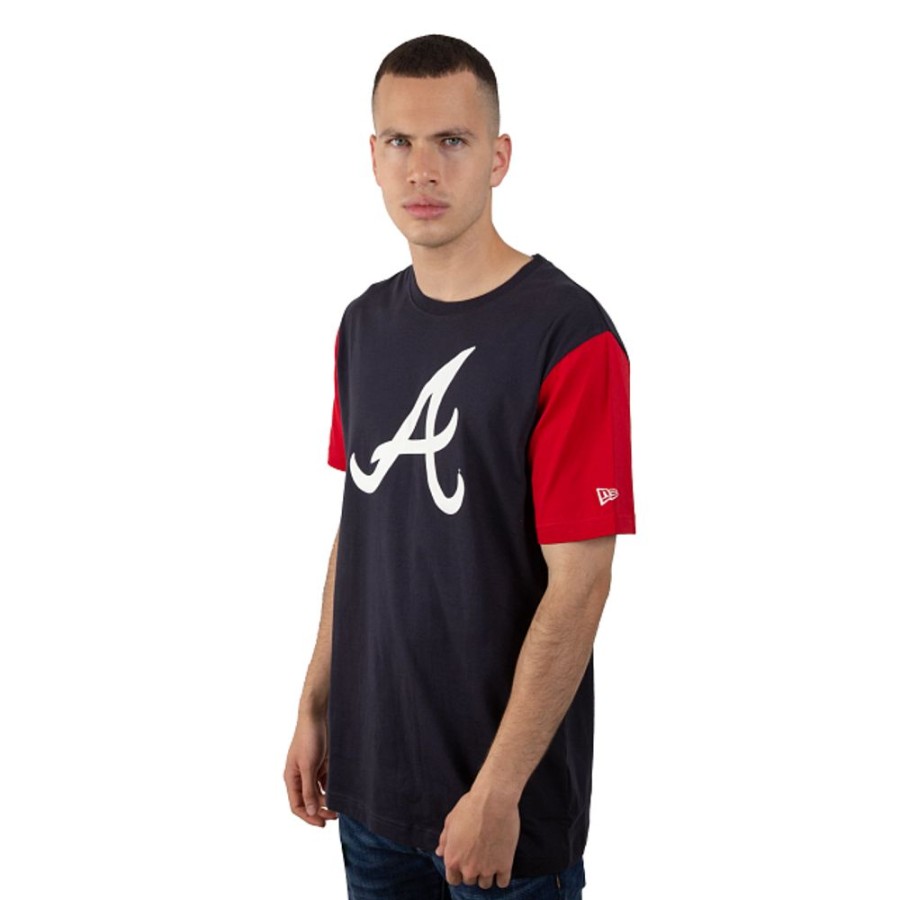 Clothes New Era | Atlanta Braves Mlb On Deck Short Sleeve T-Shirt