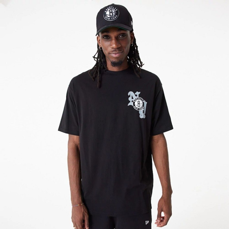 Clothes New Era | Brooklyn Nets Nba Graphic Short Sleeve T-Shirt