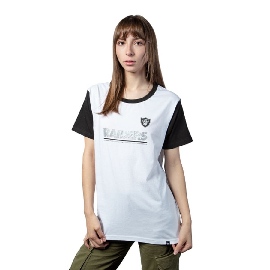 Clothes New Era | Las Vegas Raiders Nfl 3Rd Down 2023 Short Sleeve T-Shirt For Women