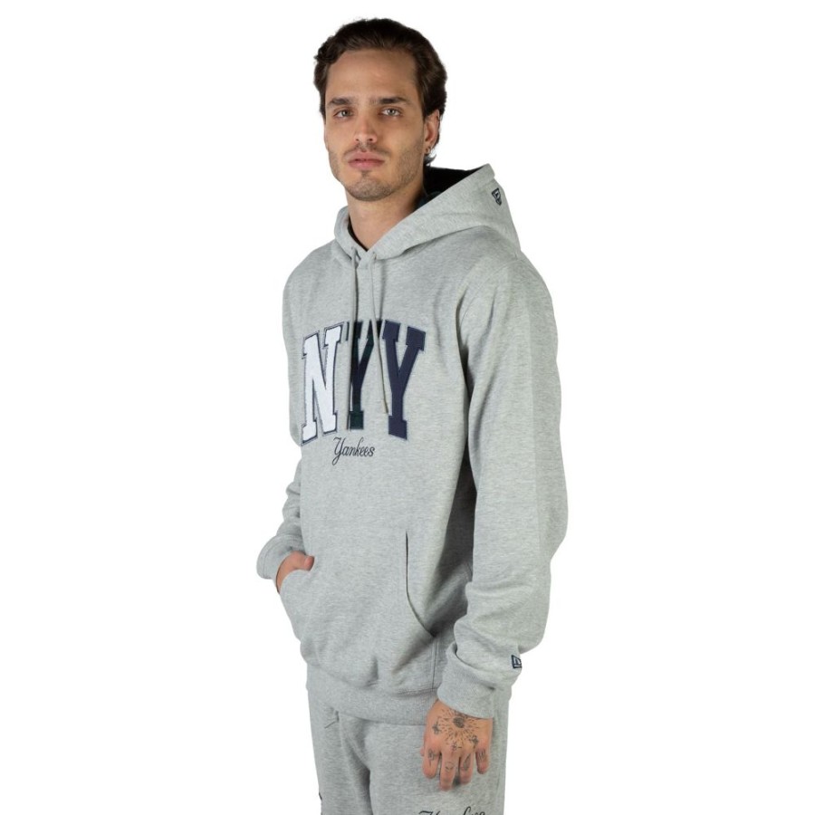 Clothes New Era | New York Yankees Mlb Black Watch Tartan Sweatshirt