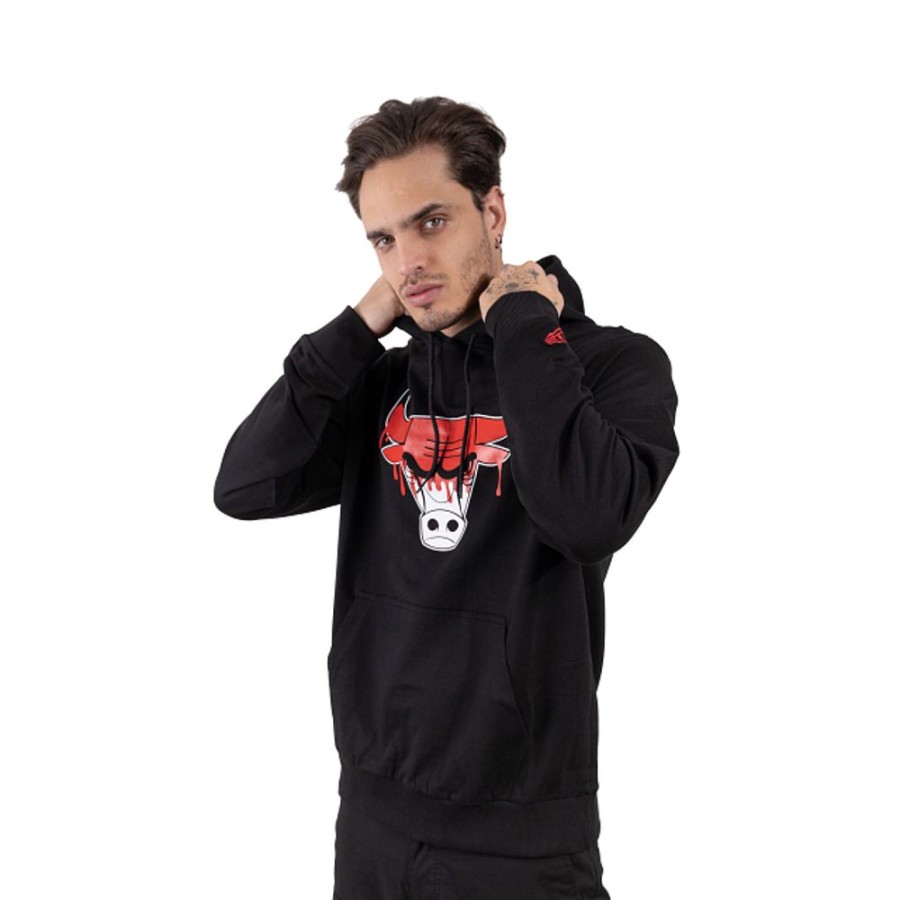 Clothes New Era | Chicago Bulls Nba Drip Logo Sweatshirt