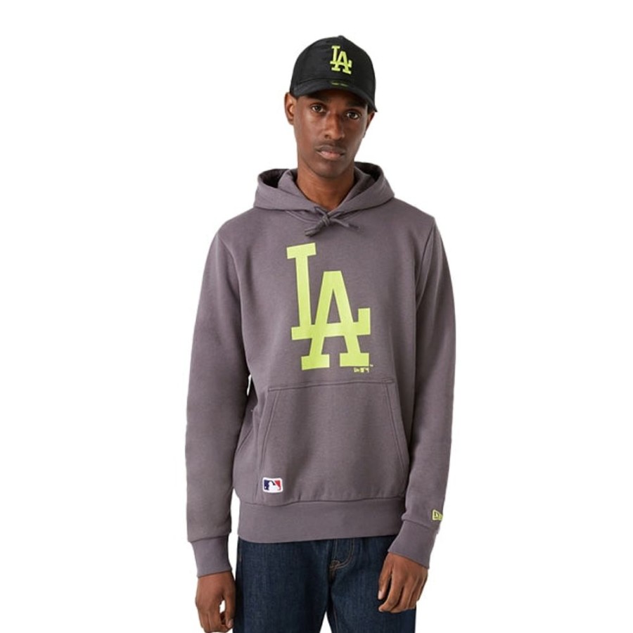 Clothes New Era | Los Angeles Dodgers Color Pack Fleece Gray Sweatshirt