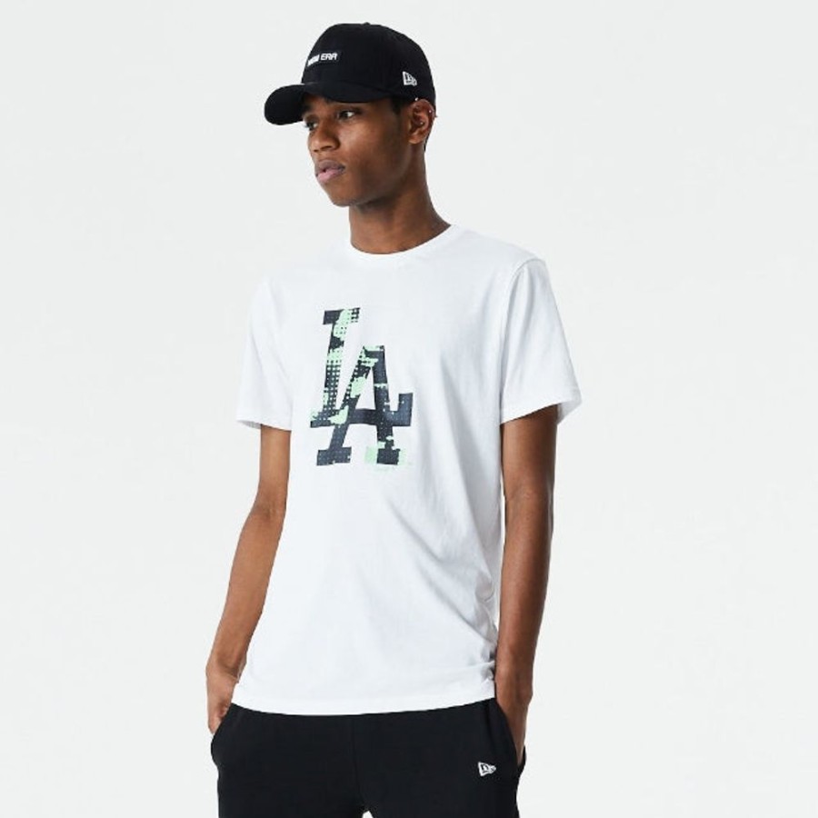 Clothes New Era | Los Angeles Dodgers Logo Infill Short Sleeve T-Shirt