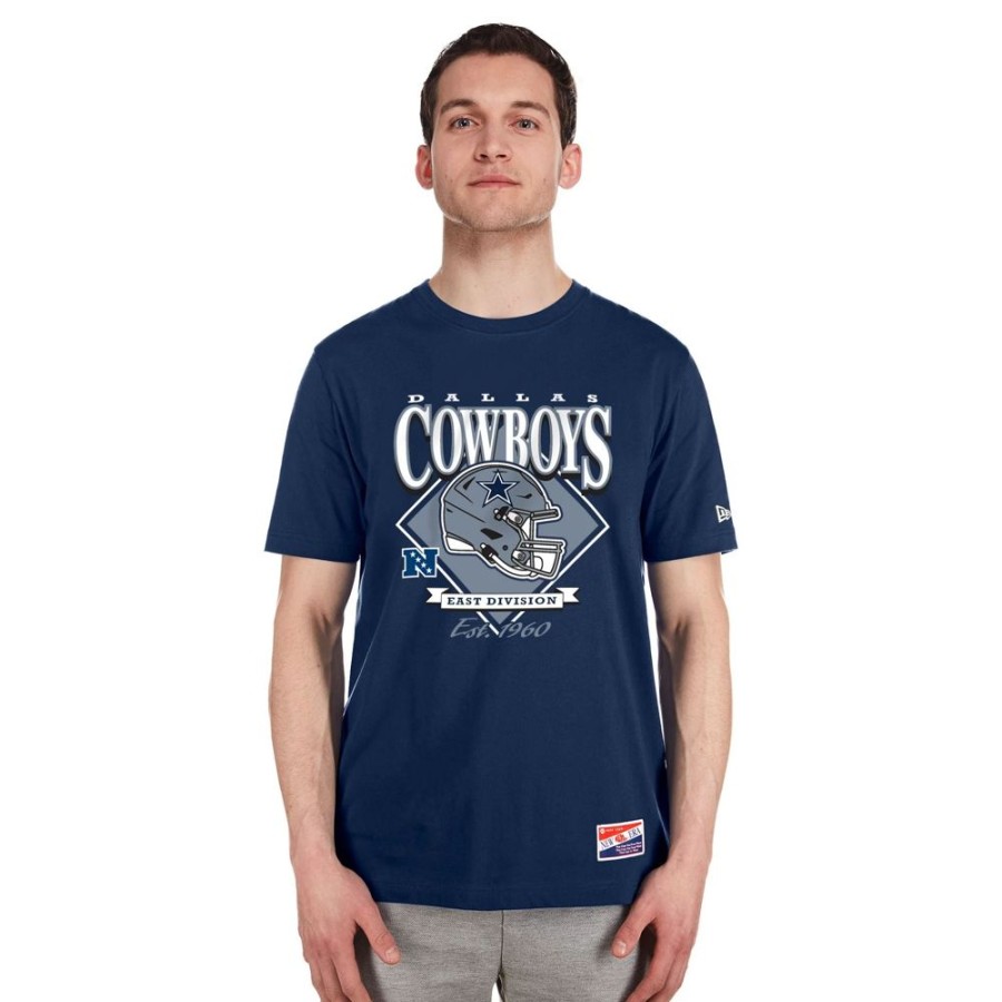 Clothes New Era | Dallas Cowboys Nfl Throwback Short Sleeve T-Shirt