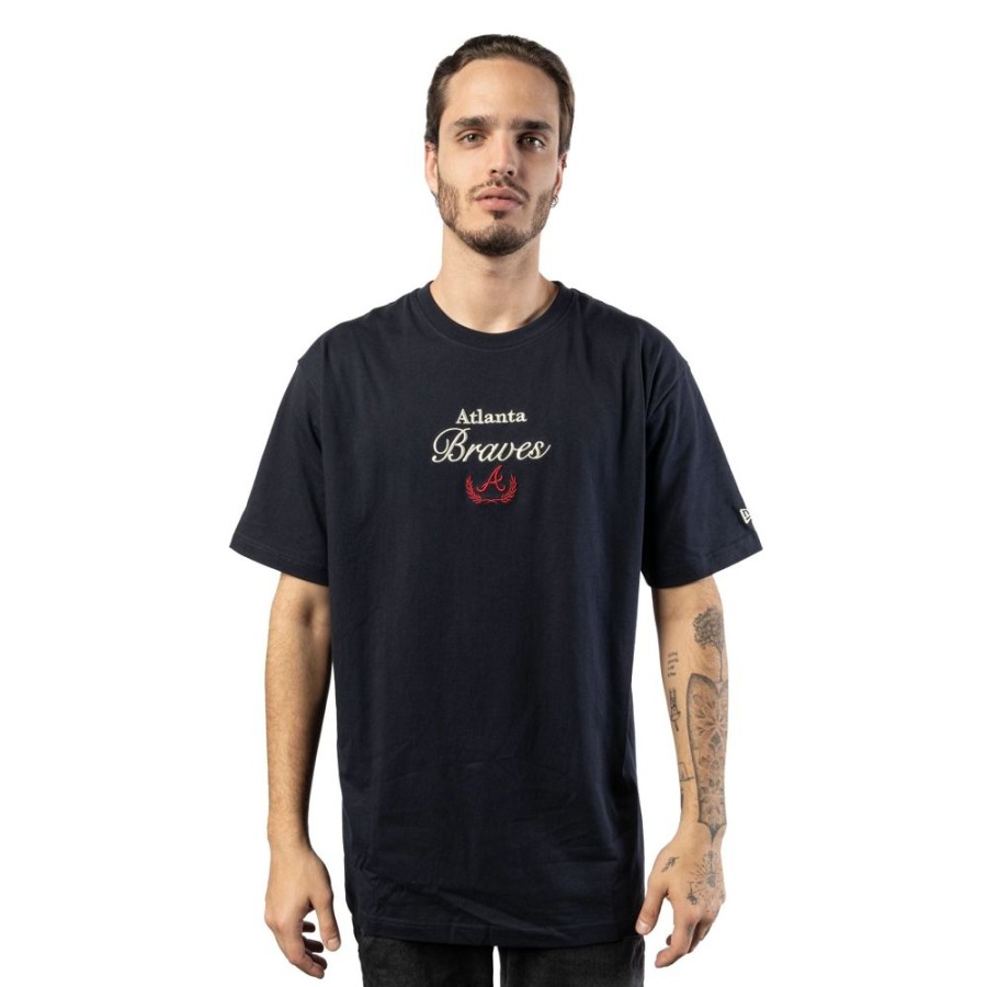 Clothes New Era | Atlanta Braves Mlb Book Club Short Sleeve T-Shirt