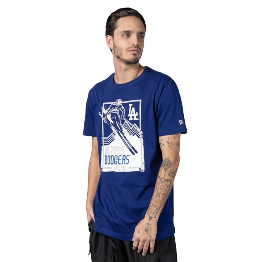 Clothes New Era | Los Angeles Dodgers Mlb Lift Pass Short Sleeve T-Shirt