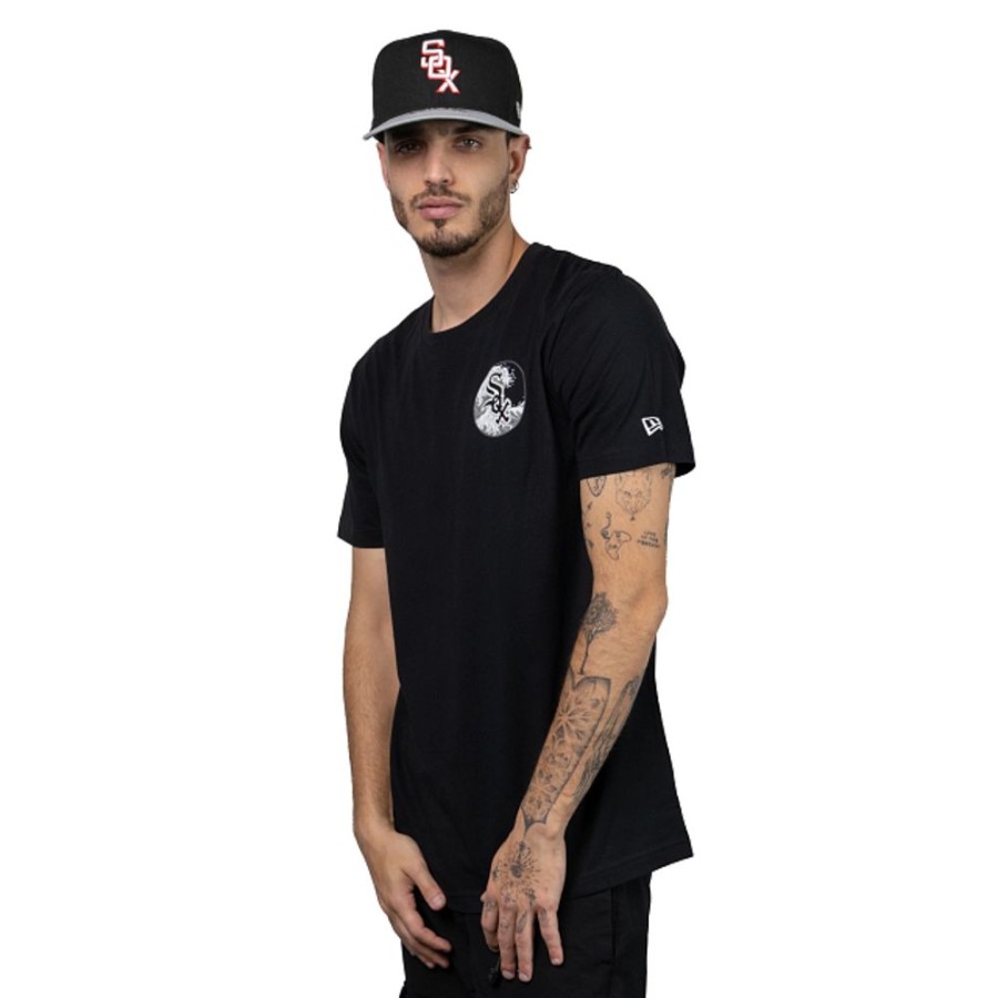 Clothes New Era | Chicago White Sox Mlb Tonal Wave Short Sleeve T-Shirt