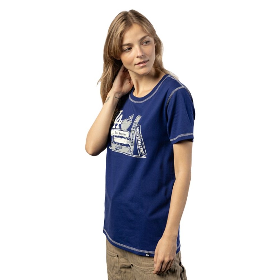 Clothes New Era | Los Angeles Dodgers Mlb Book Club Women'S Short Sleeve T-Shirt