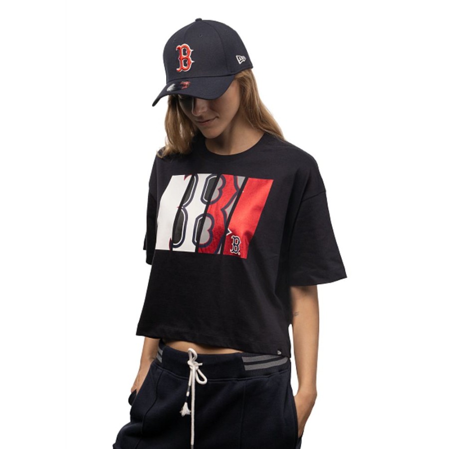 Clothes New Era | Boston Red Sox Mlb Athleisure Women'S Short Sleeve T-Shirt