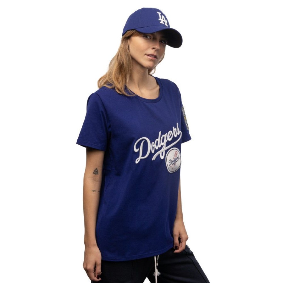 Clothes New Era | Los Angeles Dodgers Mlb Logo Select Short Sleeve T-Shirt For Women