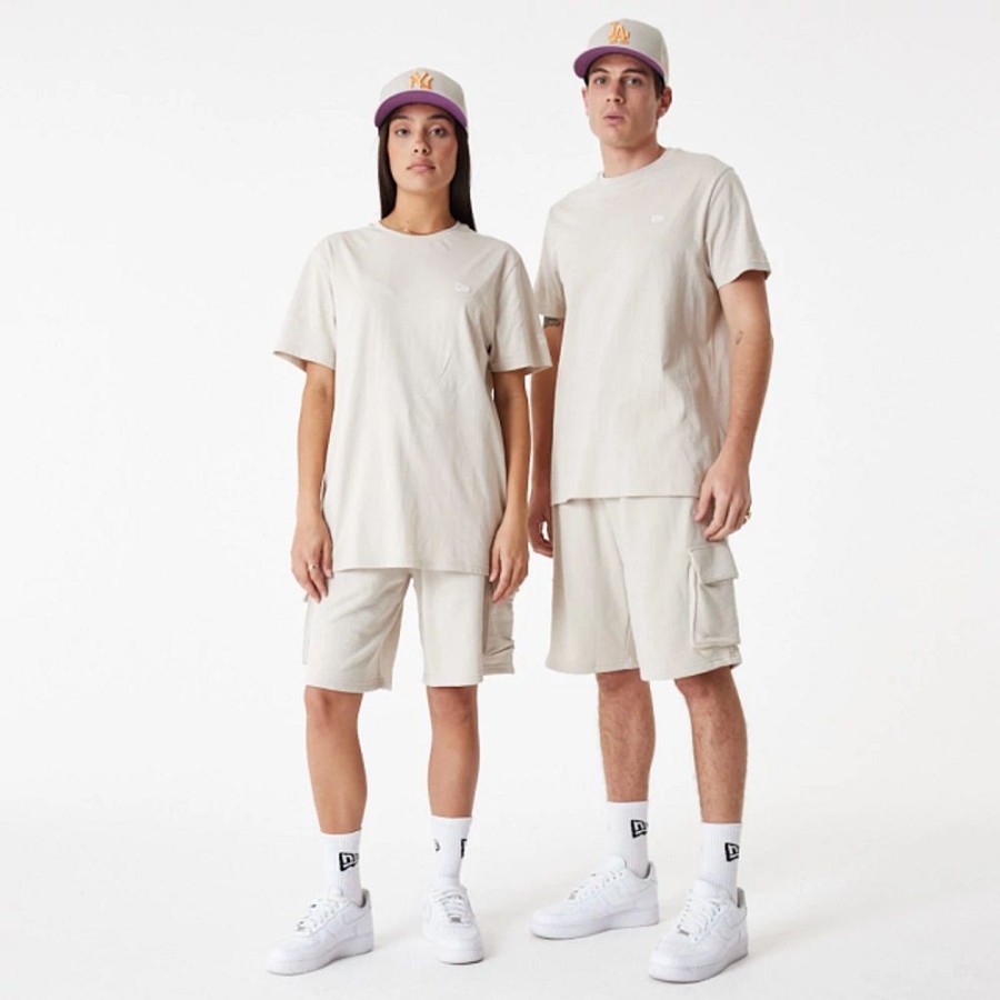 Clothes New Era | New Era Essentials Shorts Beige