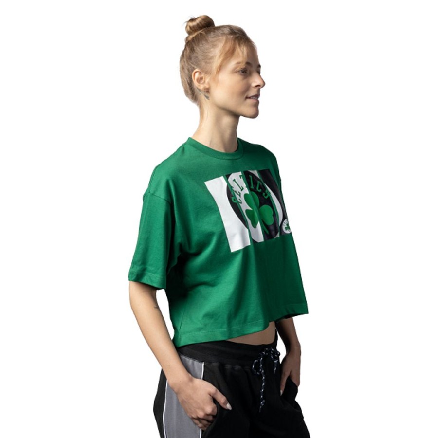 Clothes New Era | Boston Celtics Nba Athleisure Women'S Short Sleeve T-Shirt