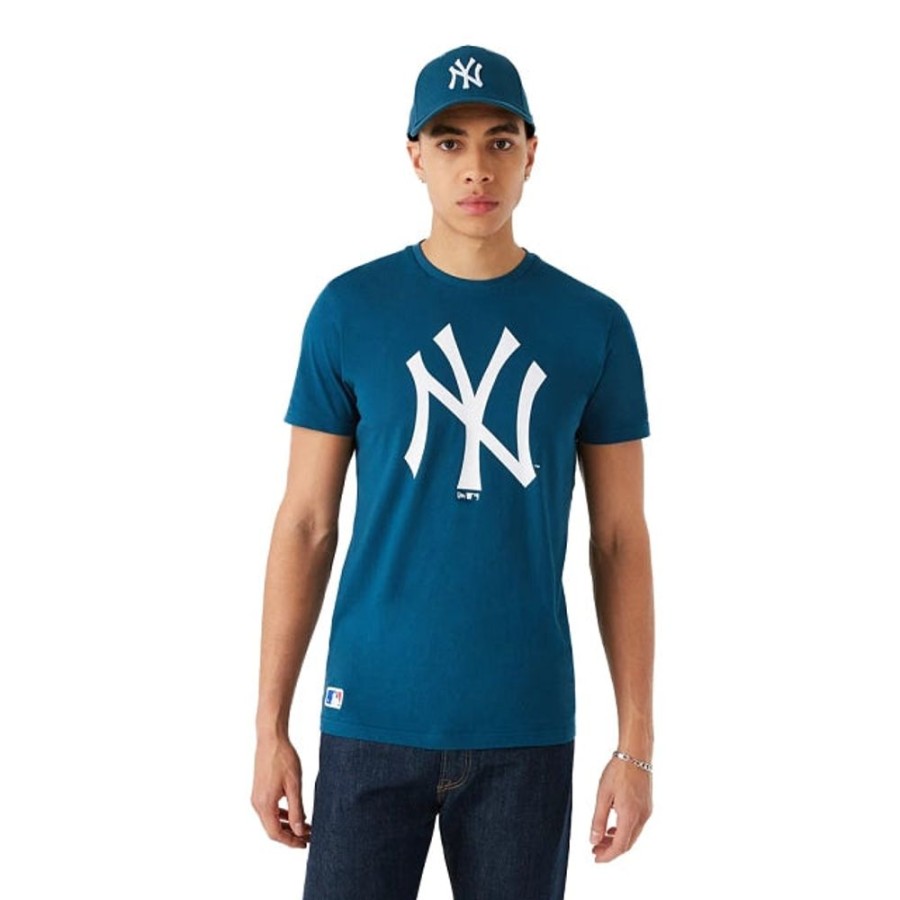 Clothes New Era | New York Yankees Color Pack Short Sleeve T-Shirt 100% Cotton Blue