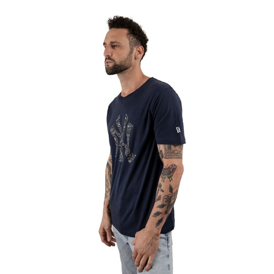 Clothes New Era | New York Yankees Paisley Elements Short Sleeve T-Shirt