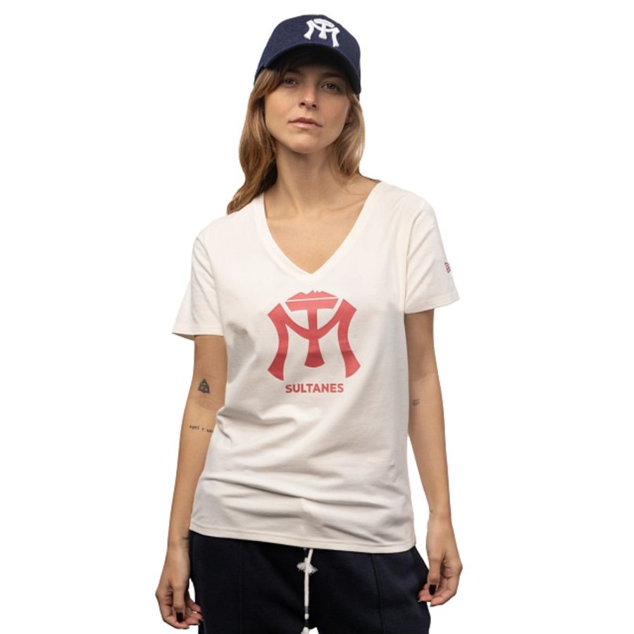 Clothes New Era | Sultanes De Monterrey Lamp Fan Gear Women'S Short Sleeve T-Shirt