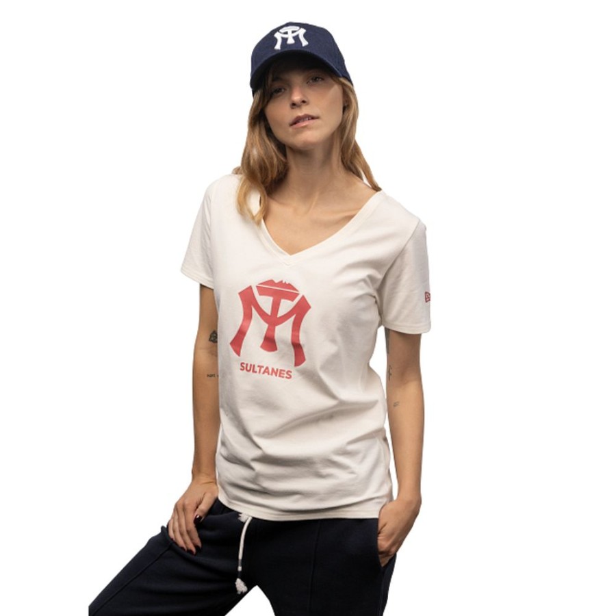 Clothes New Era | Sultanes De Monterrey Lamp Fan Gear Women'S Short Sleeve T-Shirt