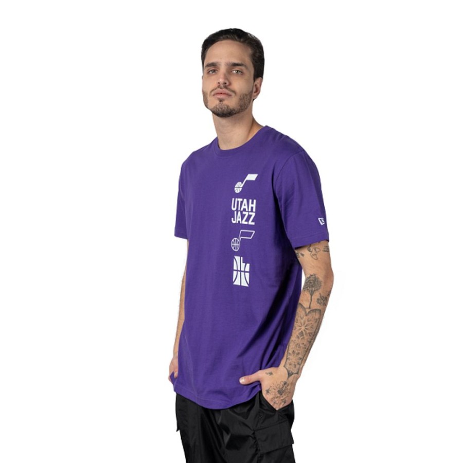 Clothes New Era | Utah Jazz Nba City Edition Short Sleeve T-Shirt